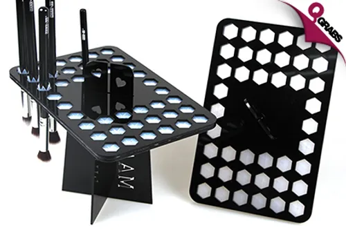 For QR59 Get a 14-Piece Big Makeup Brush Holder OR for QR69 Get a 42-Piece Small Makeup Brush Holder! (QR120/QR139 Value)